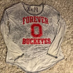 Ohio State Buckeyes oversized long sleeve graphic